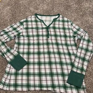 Little Sleepies women’s Christmas Jammie top. Size XL.